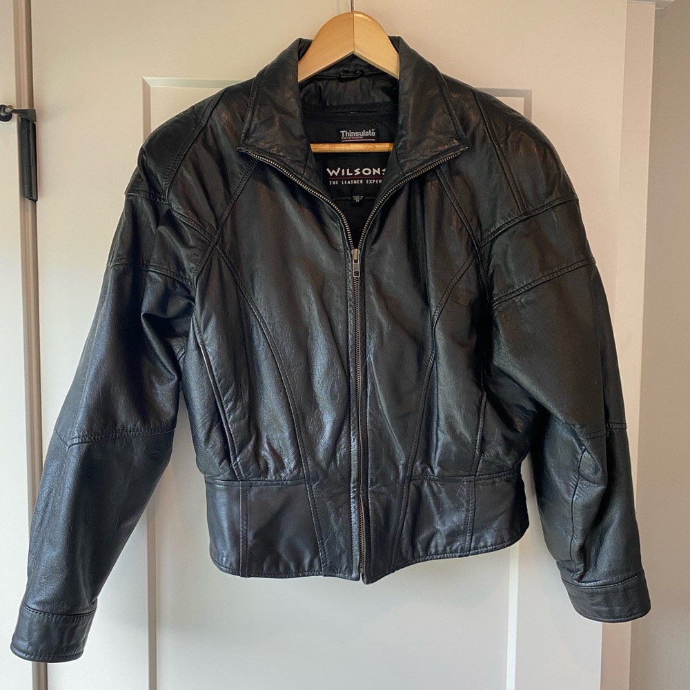 Wilson’s Leather Thinsulate Women’s Moto Jacket
